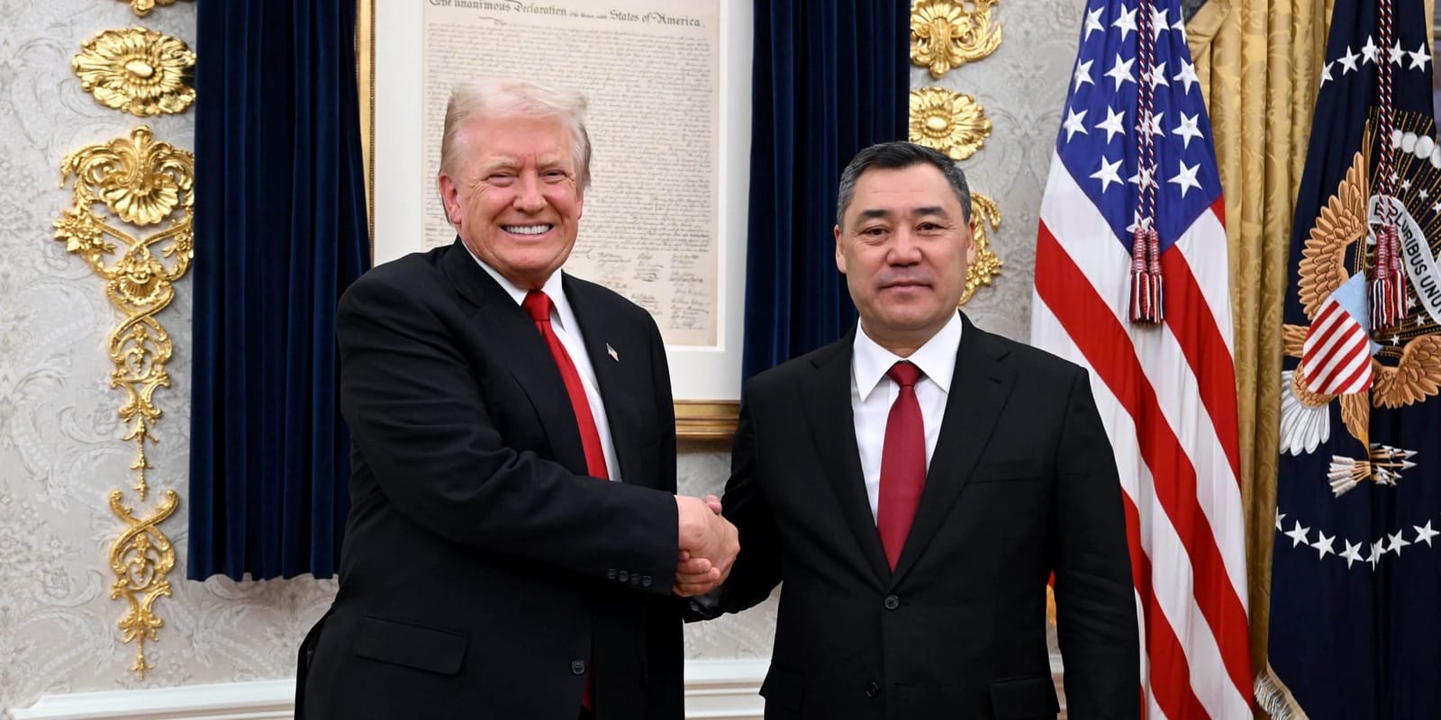 Президент КР Садыр Жапаров на рабочем визите в США: встречи в Сенате и переговоры с Дональдом Трампом