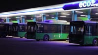 Заправка без очередей: в Бишкеке открыли новую ГЗС для муниципальных автобусов изображение публикации