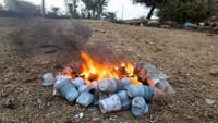 Горячая охота: Мэрия оштрафовала бишкекчан за сжигание отходов изображение публикации