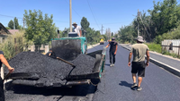 В Бишкеке ремонтируют улицу Кокчетавскую изображение публикации