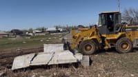 Местный житель самовольно занял участок в Базар-Коргоне и хотел построить дом — строение снесли изображение публикации
