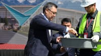 Новый аэропорт в Джалал-Абаде будет принимать Boeing и Airbus — Садыр Жапаров заложил капсулу изображение публикации