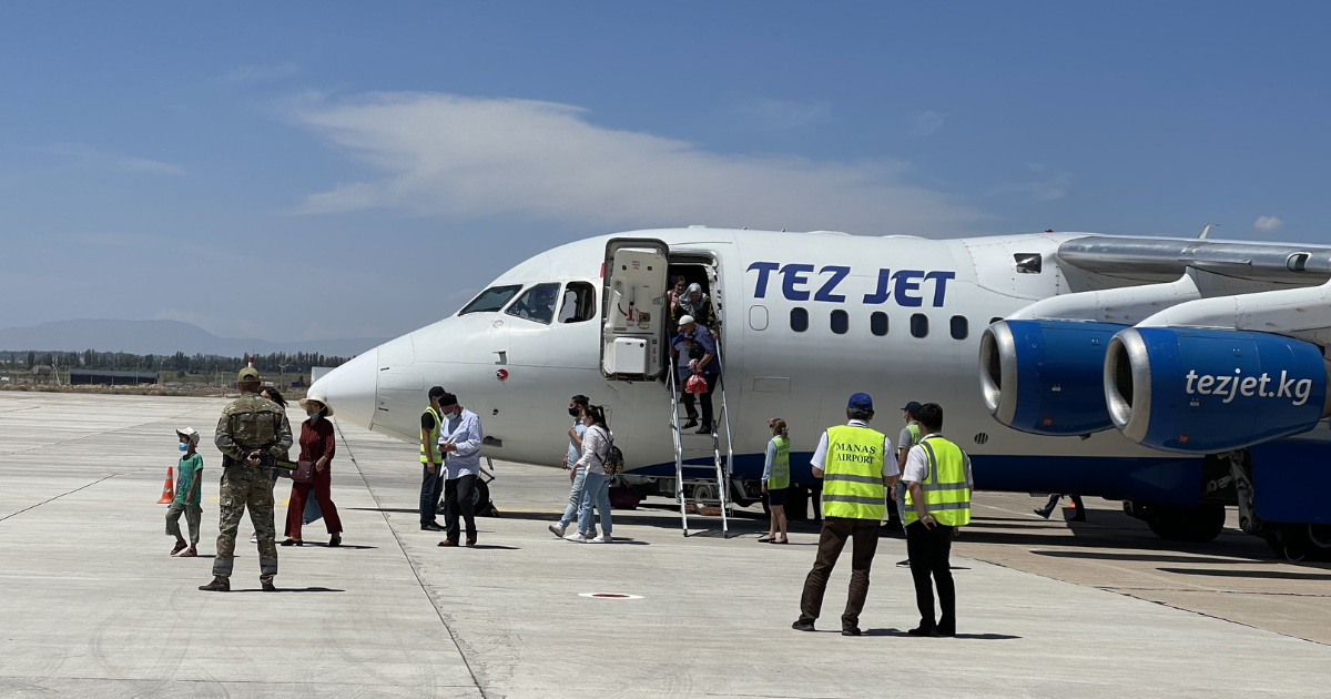 «Тез джет» возобновит рейс из Оша на Иссык-Куль