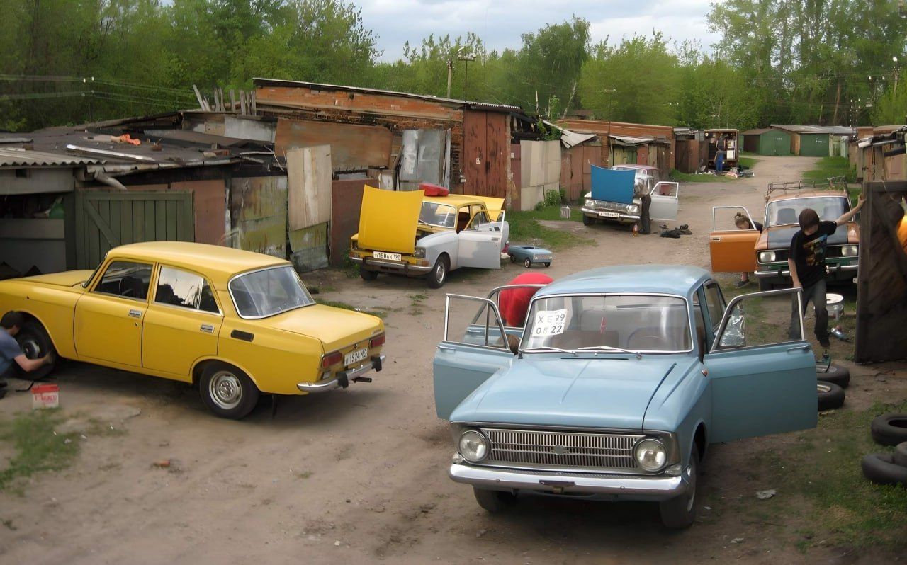 В Кыргызстане хотят снести старые гаражи - зато будут строить многоярусные парковки