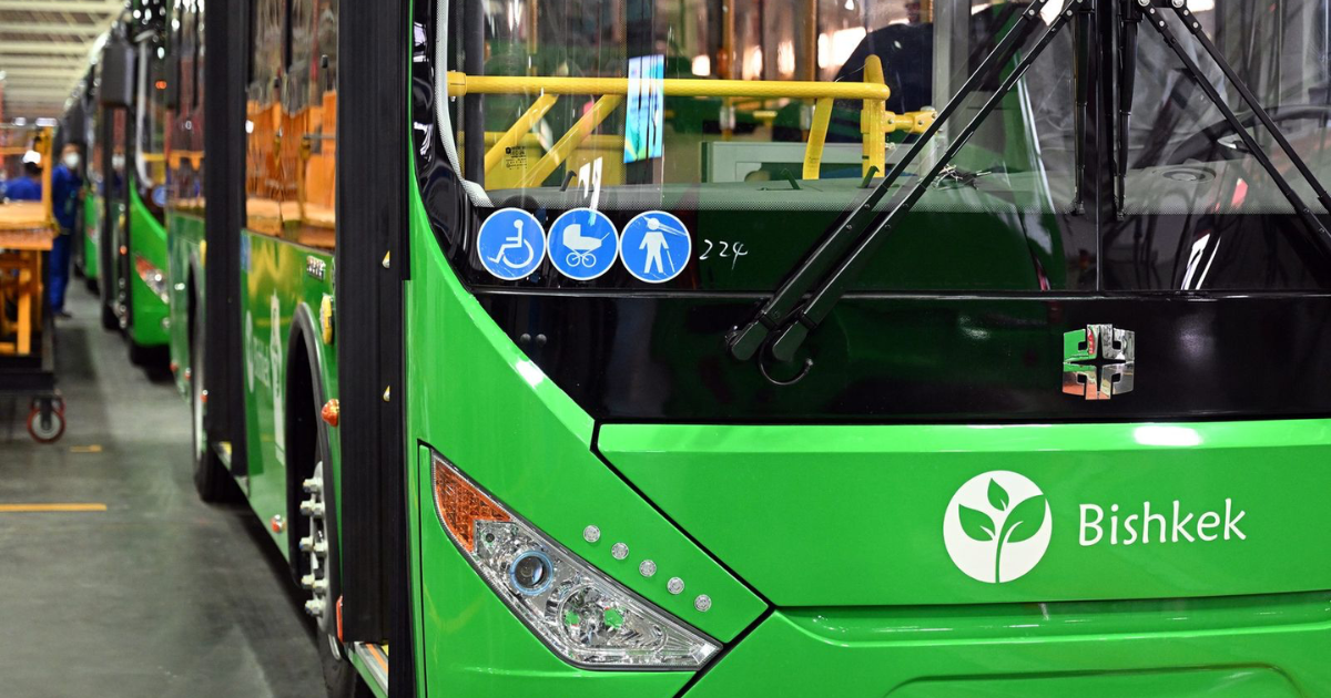 Бишкек готовится к прибытию новых газовых автобусов