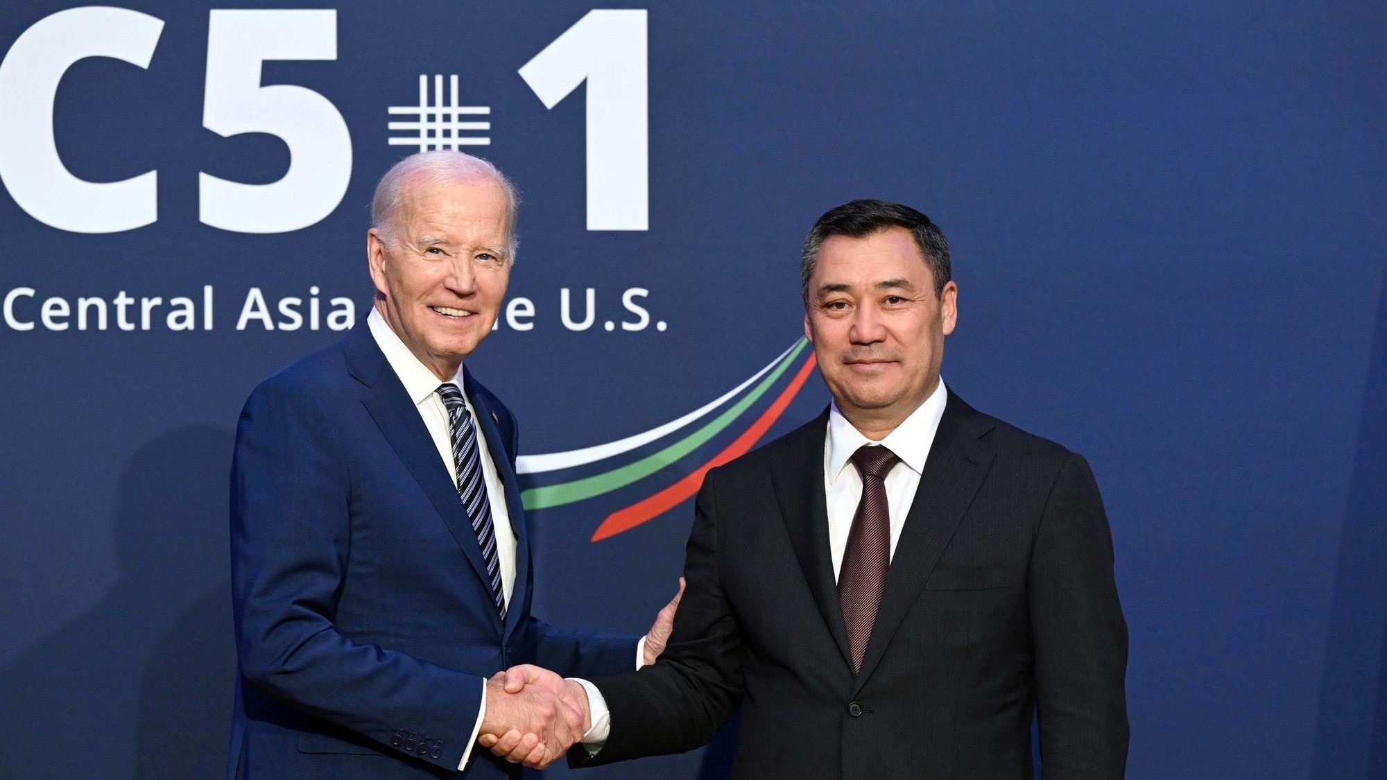Садыр Жапаров на саммите С5+1 с Джо Байденом выразил желание видеть больше американских компаний в Кыргызстане