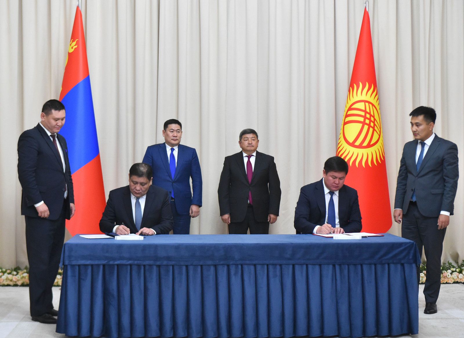 Кыргызстан и Монголия подписали первый меморандум об инвестсотрудничестве
