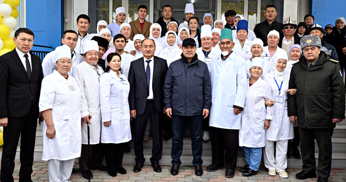 В Баткенской области построили новую больницу на 97.5 млн сомов
