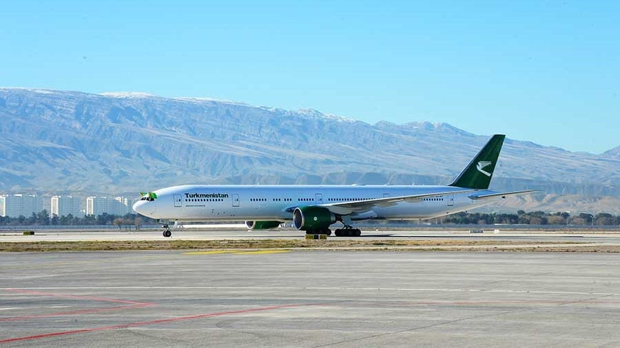 Туркменистан получил первый Boeing 777