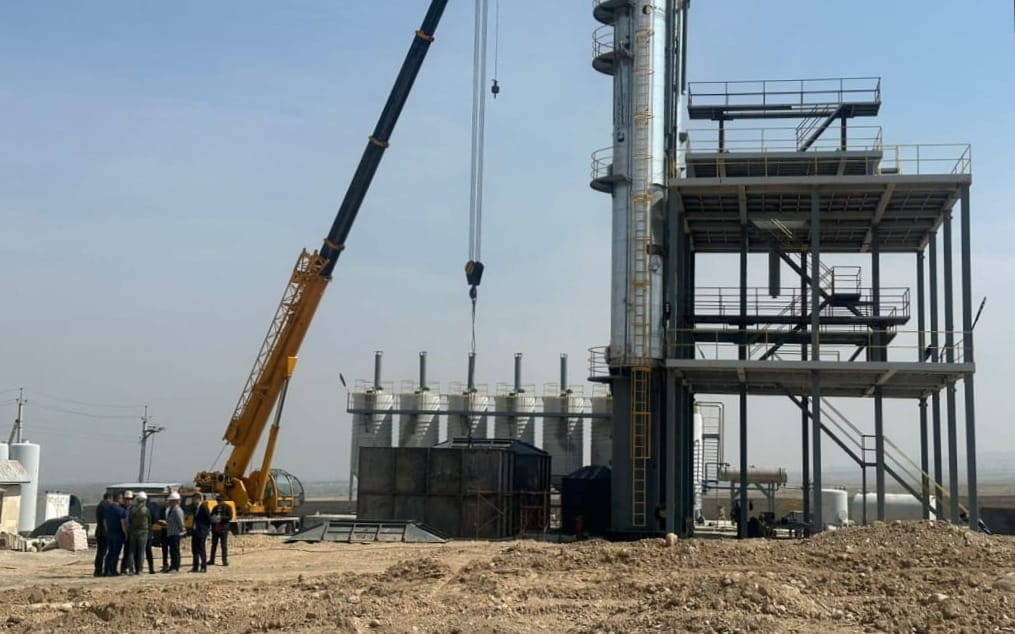 В июне в Баткенской области начнет работу нефтеперерабатывающий завод