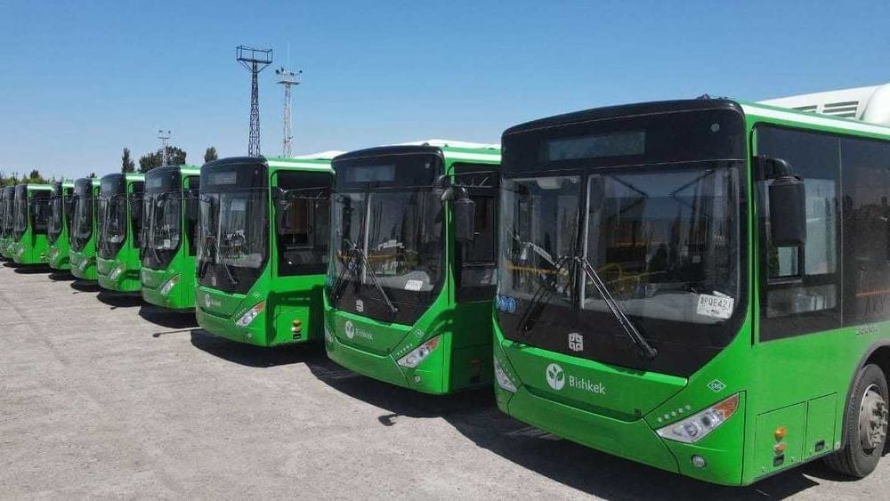 Первая партия автобусов из Узбекистана прибыла в Ош