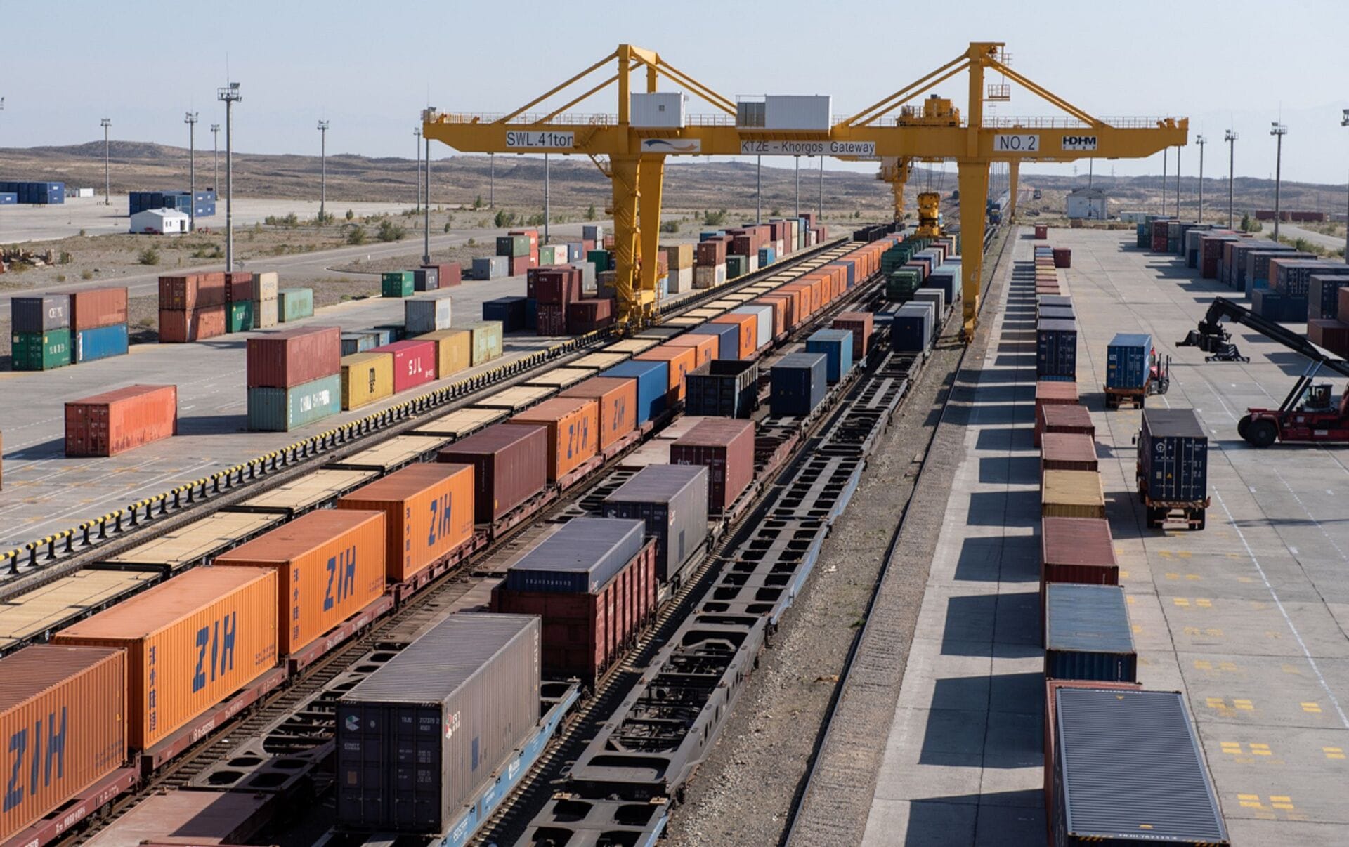 В Кыргызстане хотят построить сухопутный железнодорожный порт
