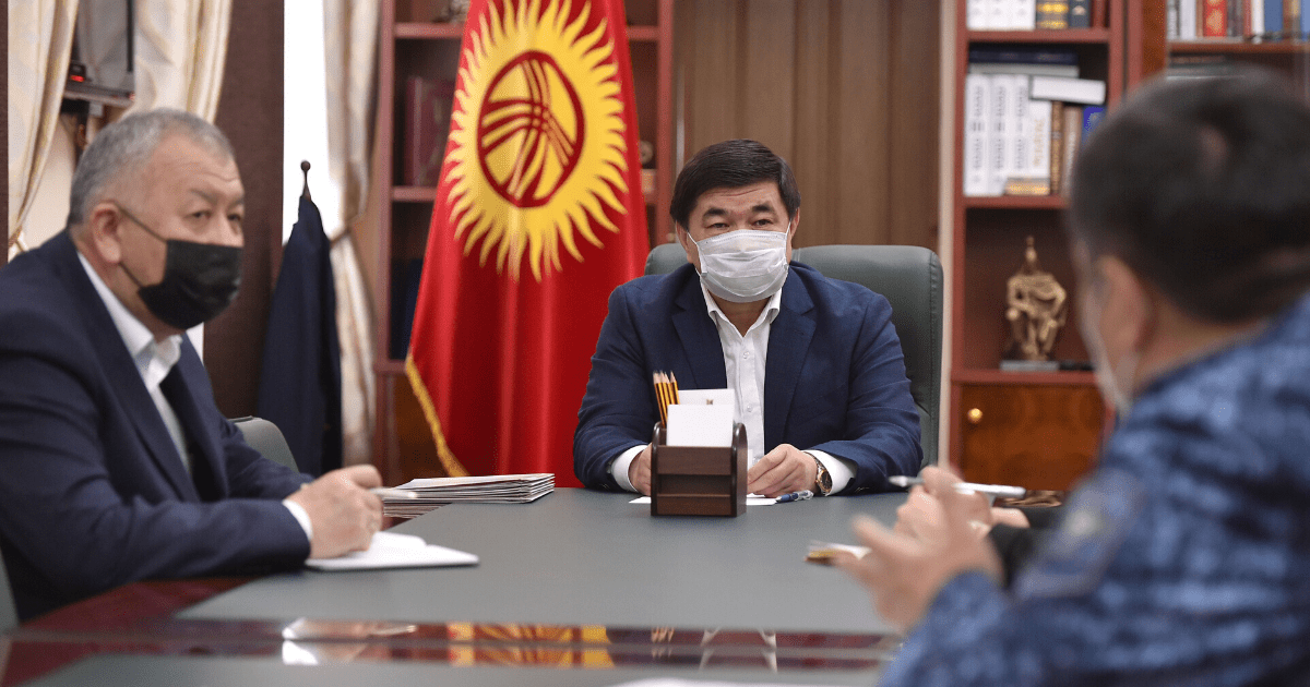 Абылгазиев озаботился проблемой перемещения поставщиков в Бишкеке