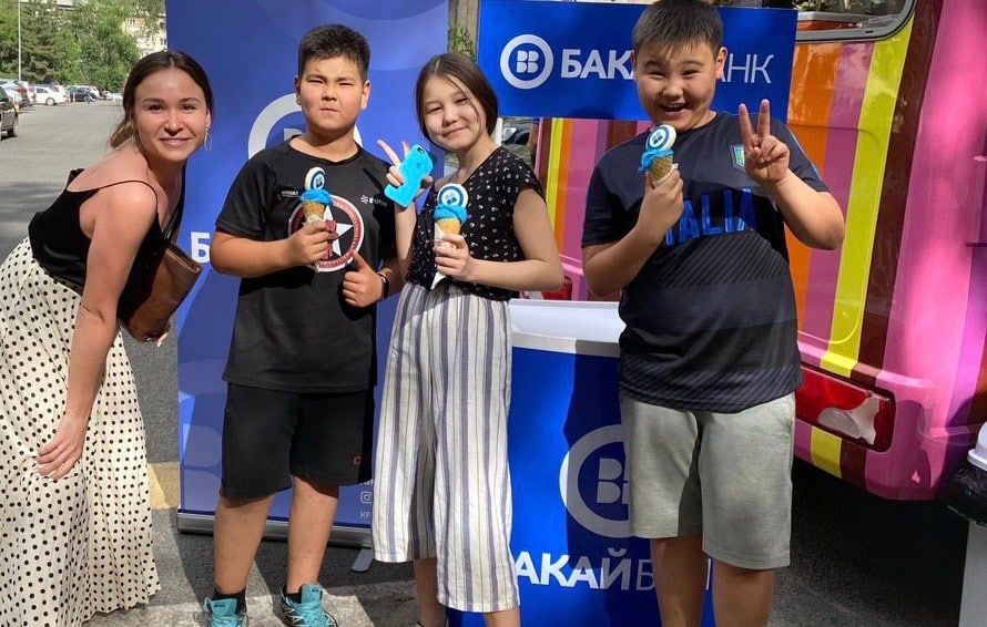 Бакайскрим: первая коллаборация «Бакай Банка» и мороженого «Fresco» ко дню защиты детей