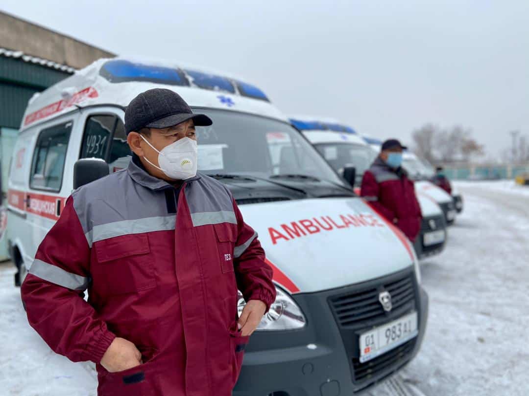 Мэрия Бишкека потратила 14 млн сомов на закупку шести карет скорой помощи