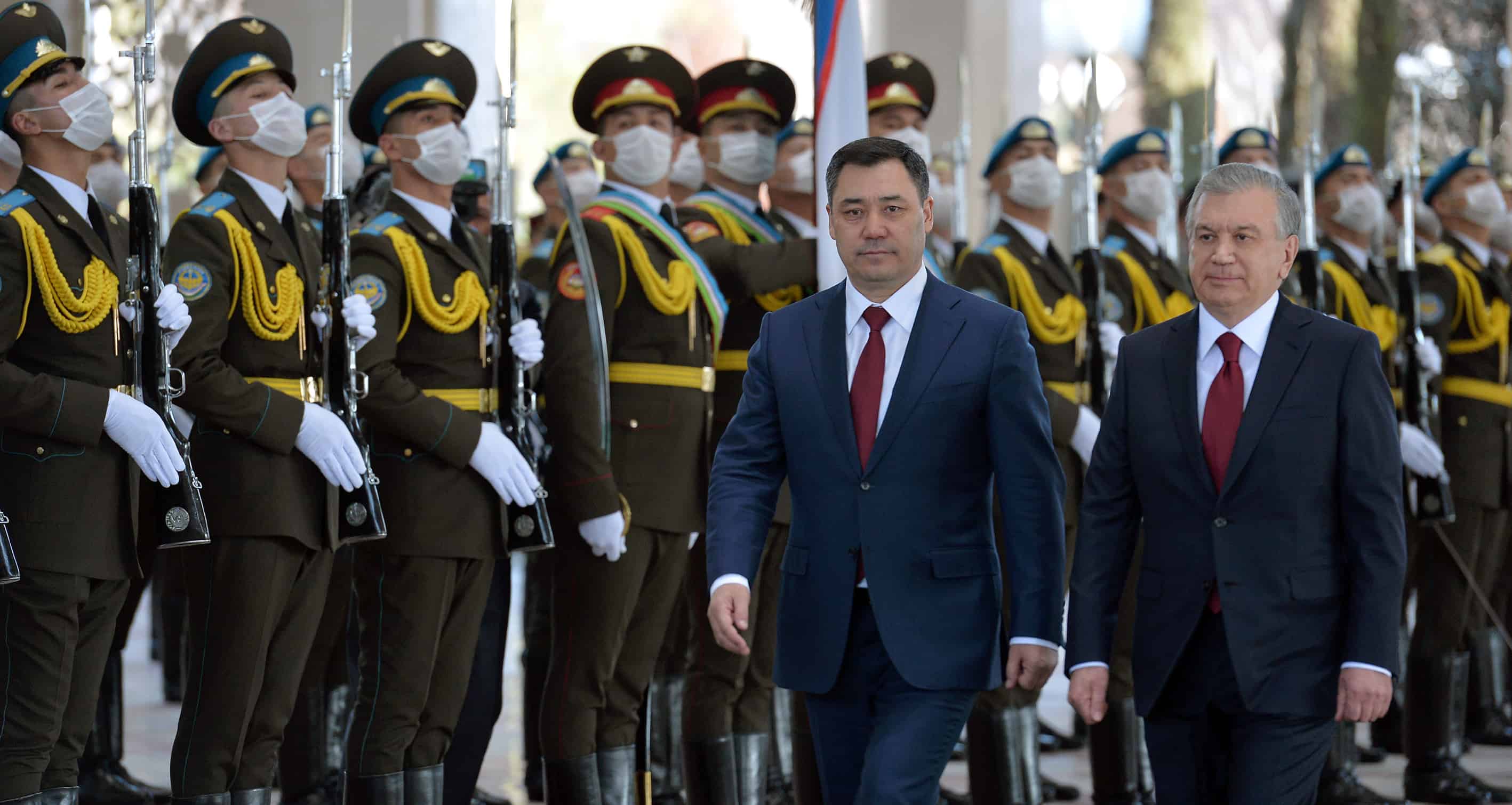 Жапаров завершил визит в Узбекистан — подписаны более 20 соглашений
