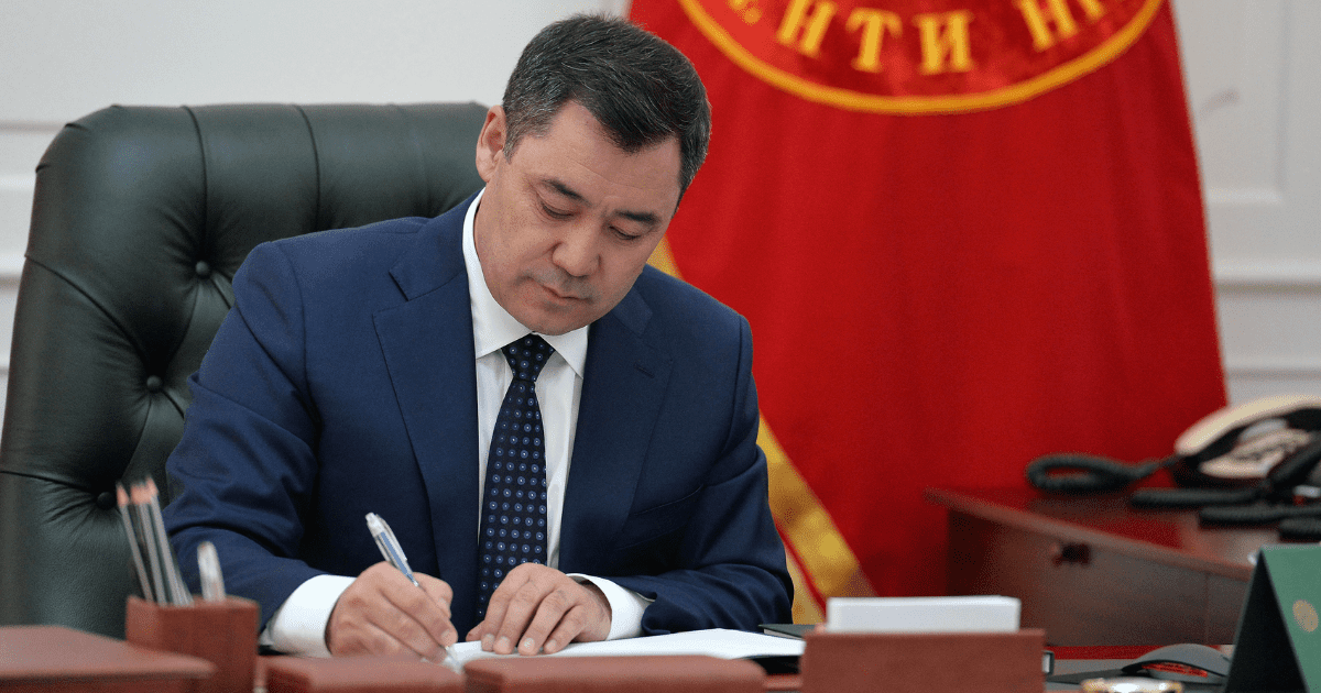 Садыр Жапаров отказался от введения режима ЧС в экономике