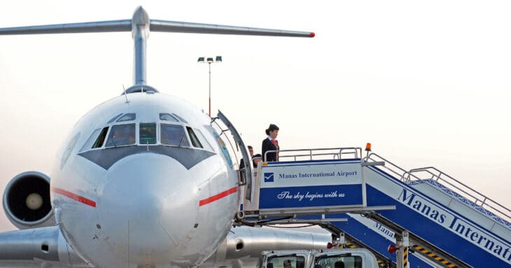 Определены прямые авиарейсы из Бишкека на осень и зиму. Полный список городов и стран