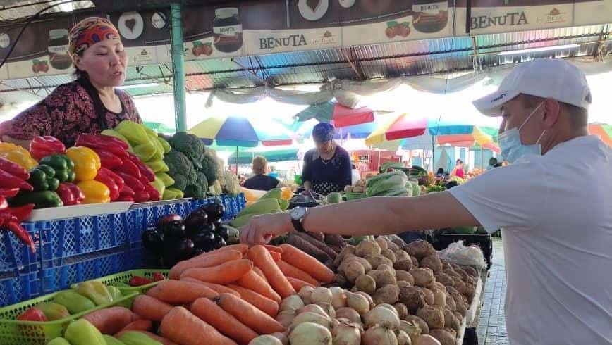 Овощи и фрукты в Кыргызстане за месяц подорожали на 16%