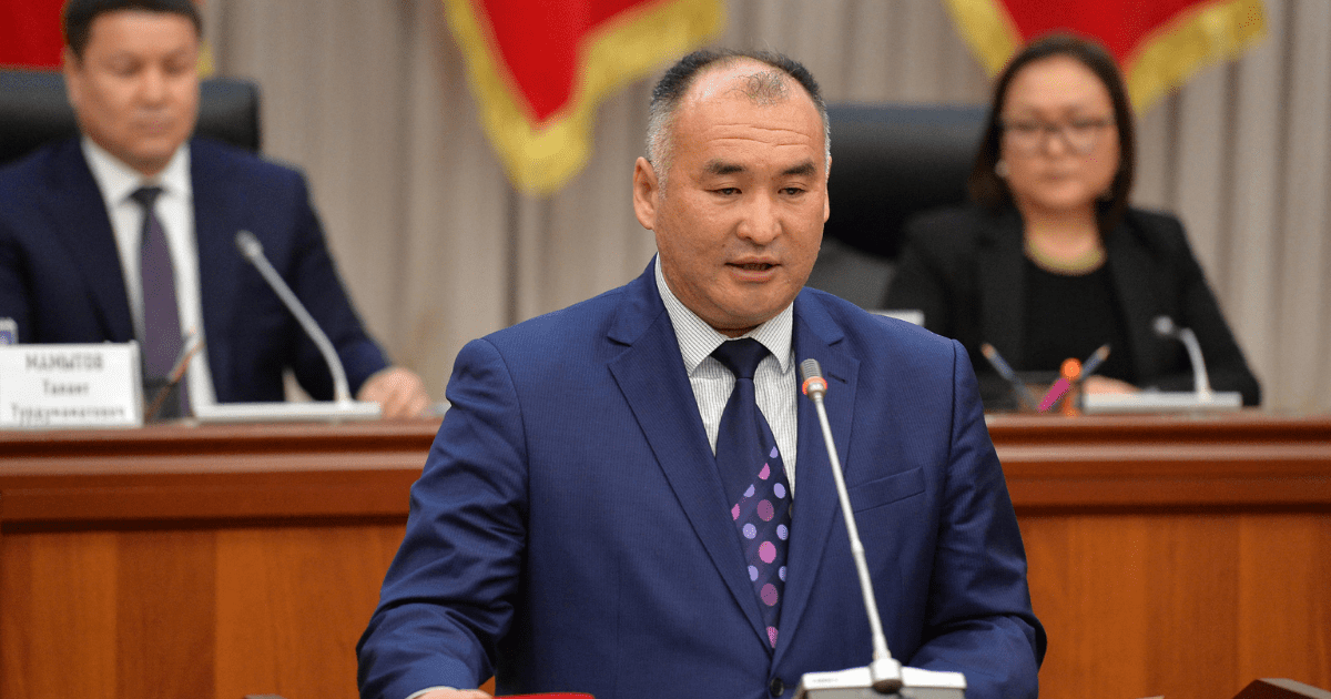 Президент снял с должности министра энергетики Турдубаева