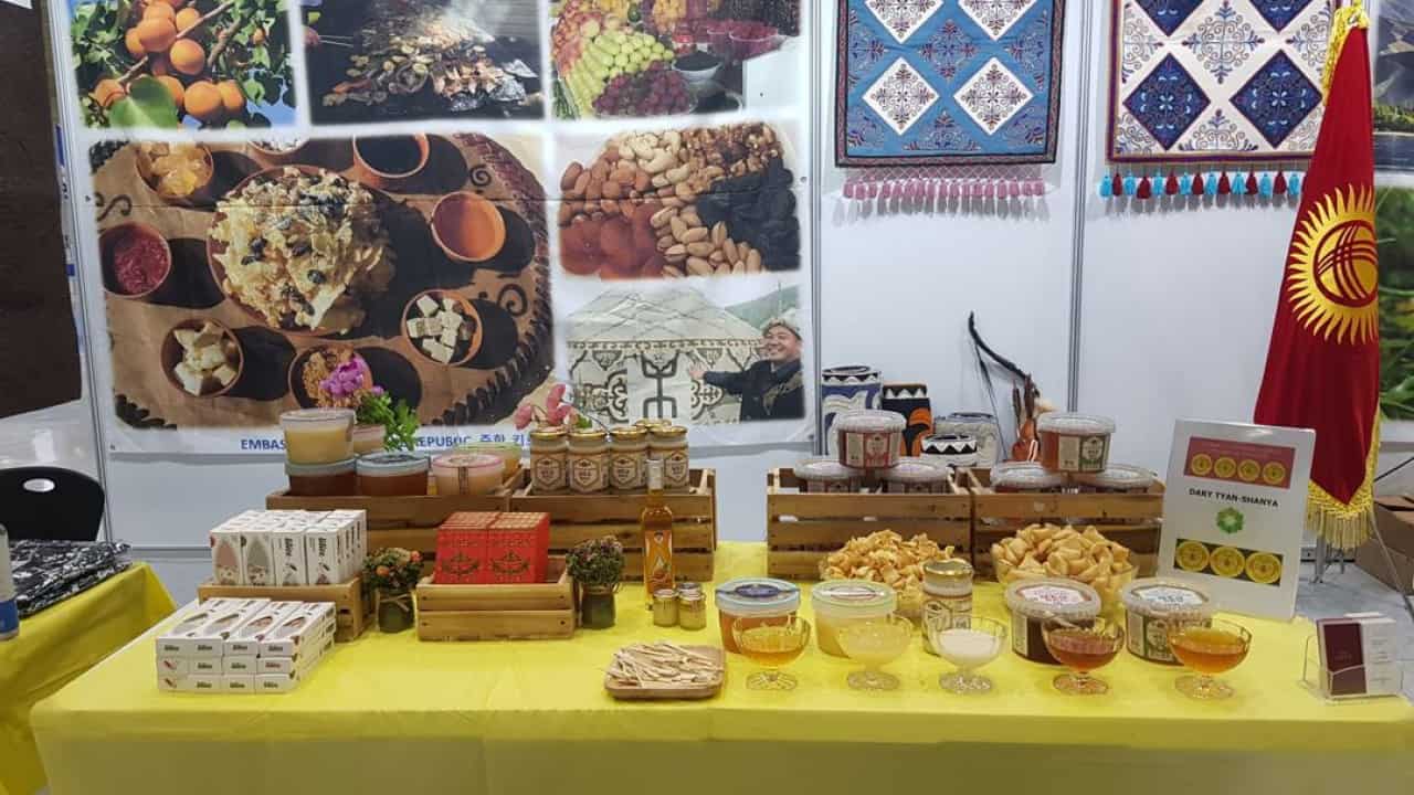 Кыргызскую продукцию представили на международной выставке в Сеуле