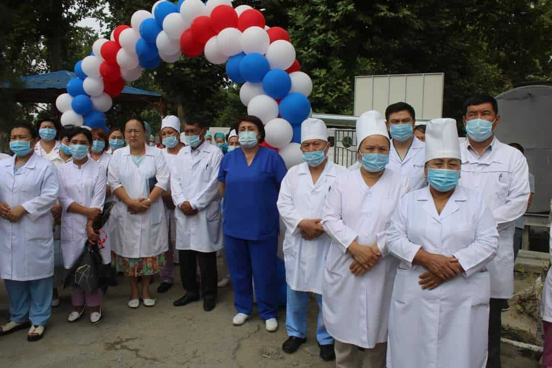 Всемирный банк отремонтировал инфекционное отделение Ошской межобластной клинической больницы