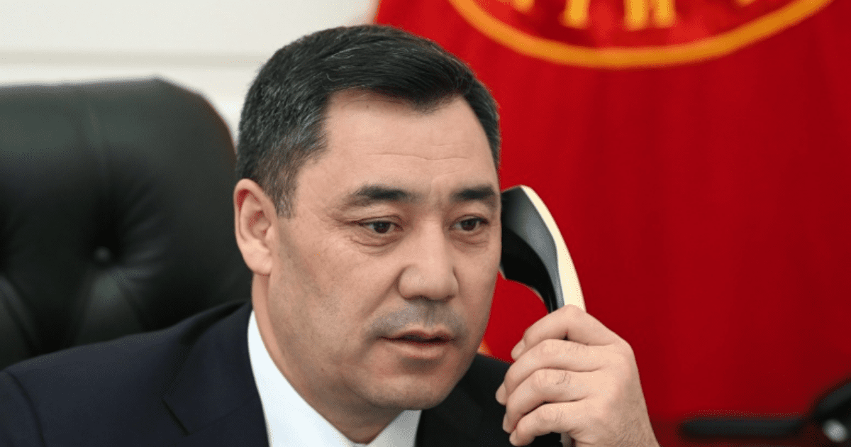 Жапаров пригласил Мирзиёева посетить Кыргызстан с государственным визитом