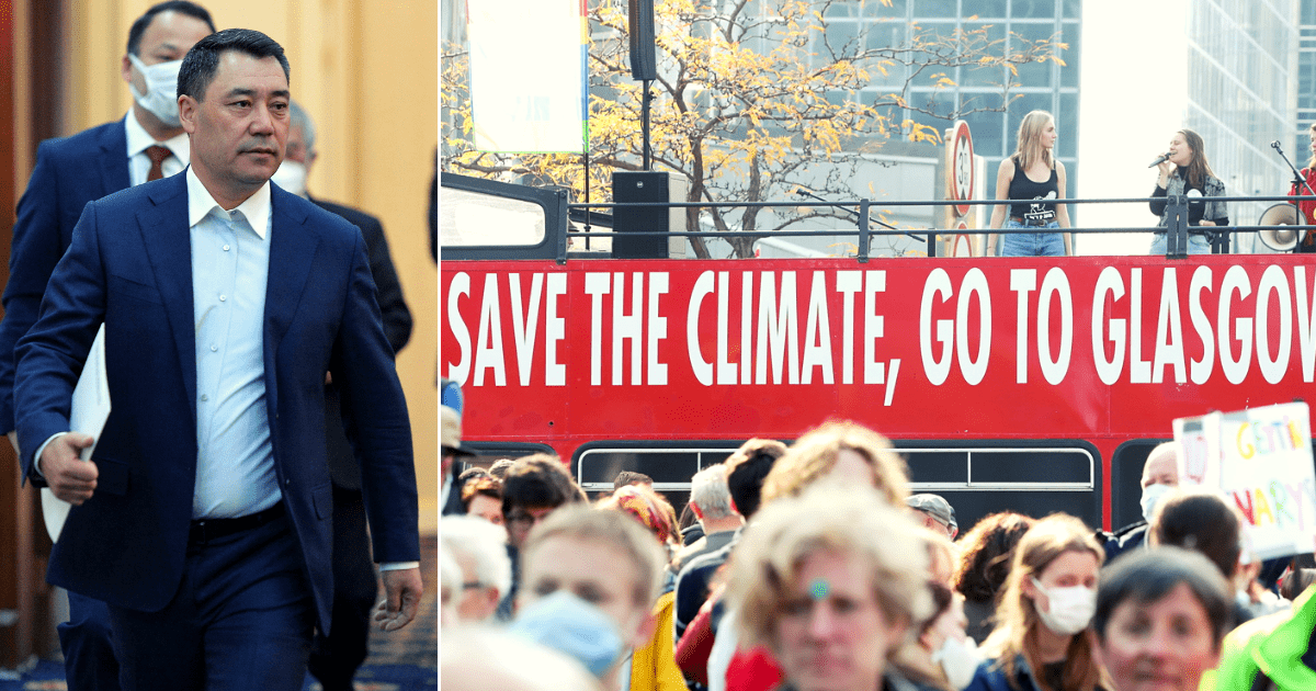 Садыр Жапаров полетит в Глазго на саммит по климату – там он встретится с президентами и главами банков развития