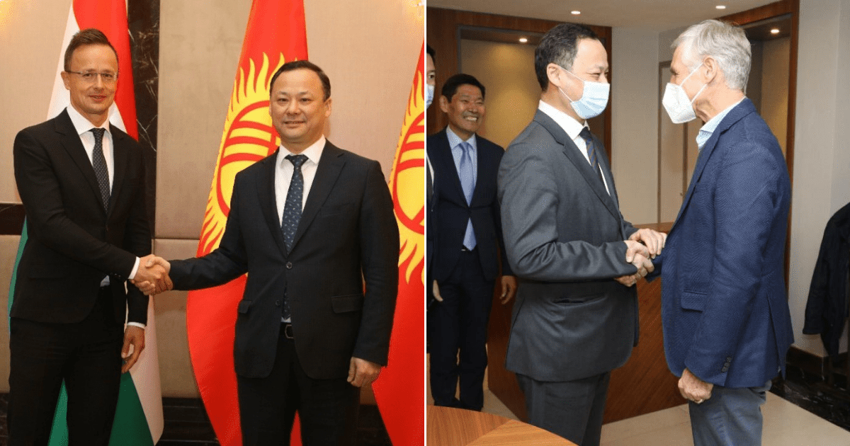 В Кыргызстан прибыли главы МИД Австрии и Венгрии