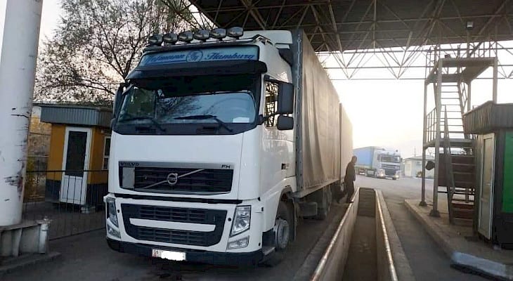 Проезд на КПП «Кызыл-Кия-автодорожный» будет ограничен