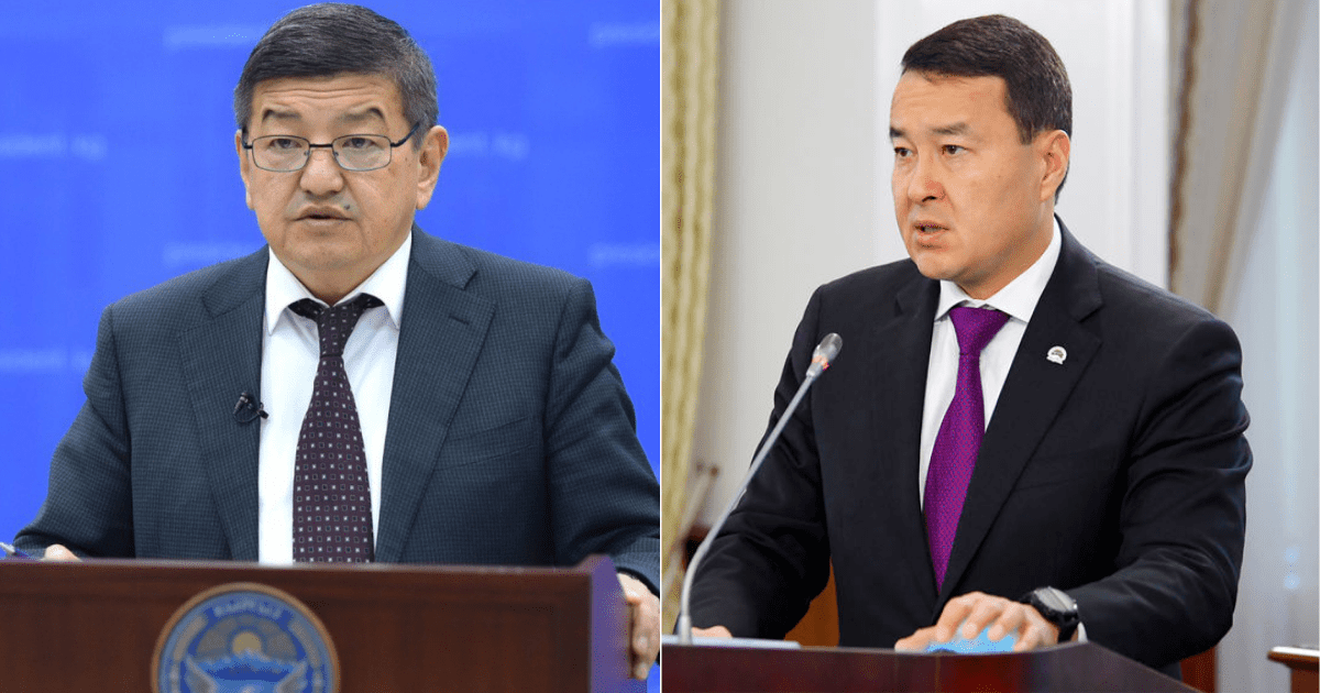 Акылбек Жапаров пригласил нового премьер-министра Казахстана посетить Кыргызстан
