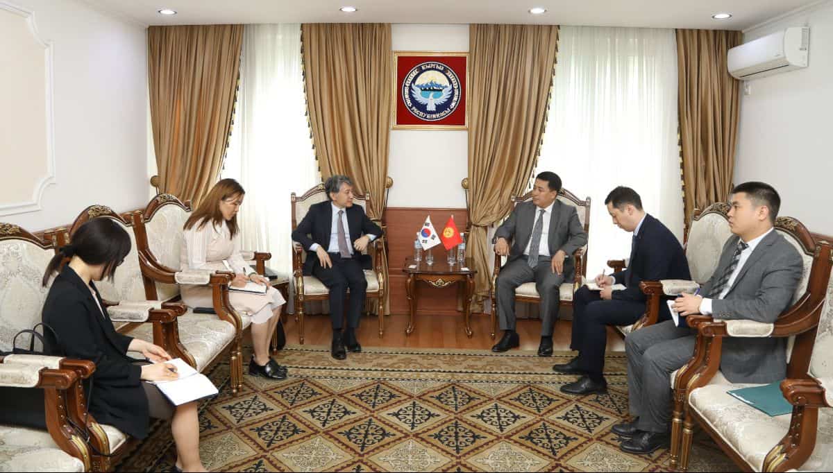 Кыргызстан и Корея обсудили вопросы экономического сотрудничества