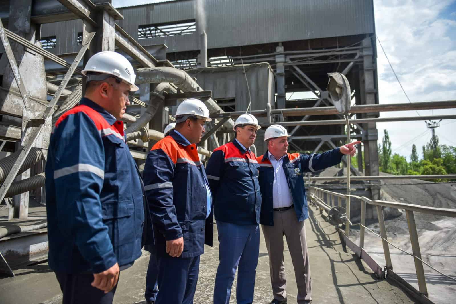 «Кантский цементный завод» обеспечит цементом строительство Камбар-Аты-1 и других ГЭС — Бакыт Торобаев