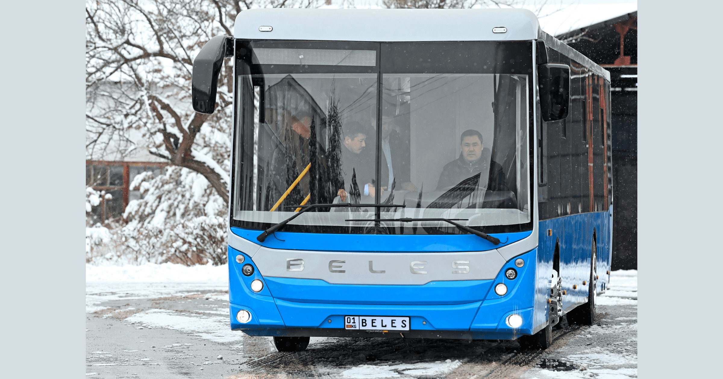 Государство закажет у «Белес» 10 тестовых автобусов — Садыр Жапаров