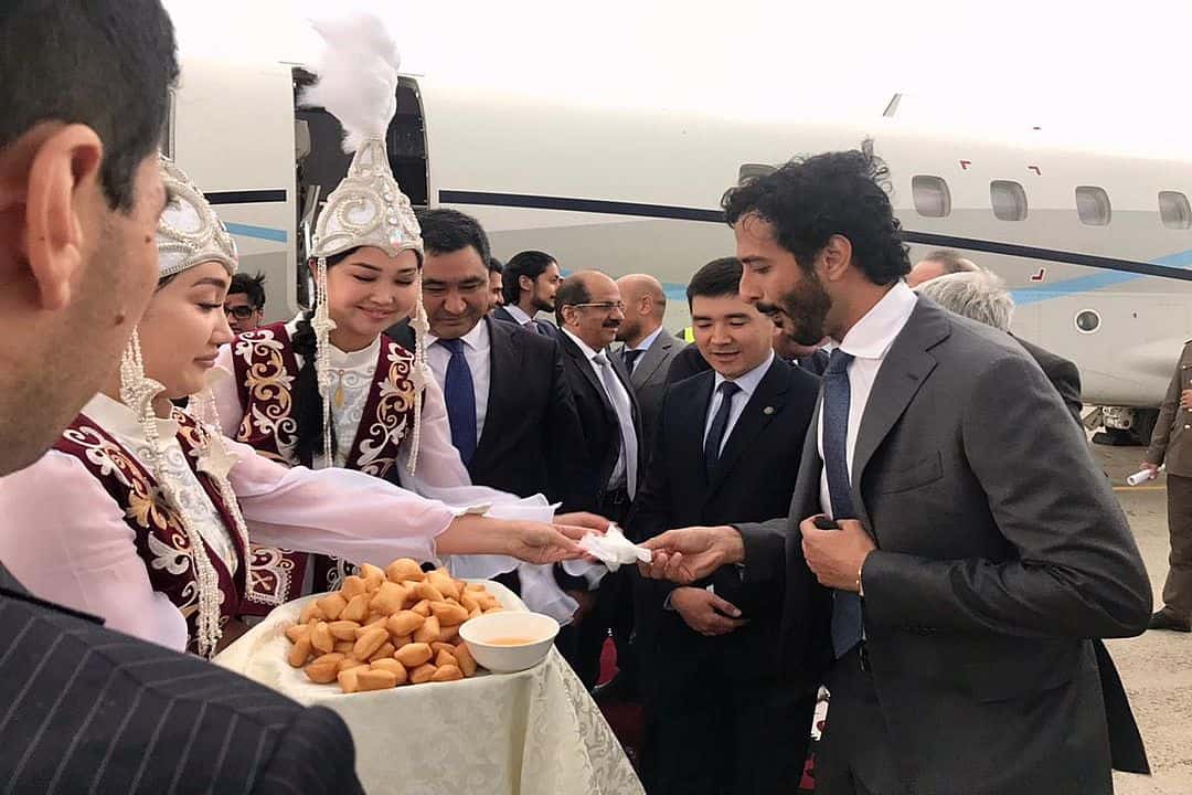 Министр экономики ОАЭ прибыл в Кыргызстан с рабочим визитом