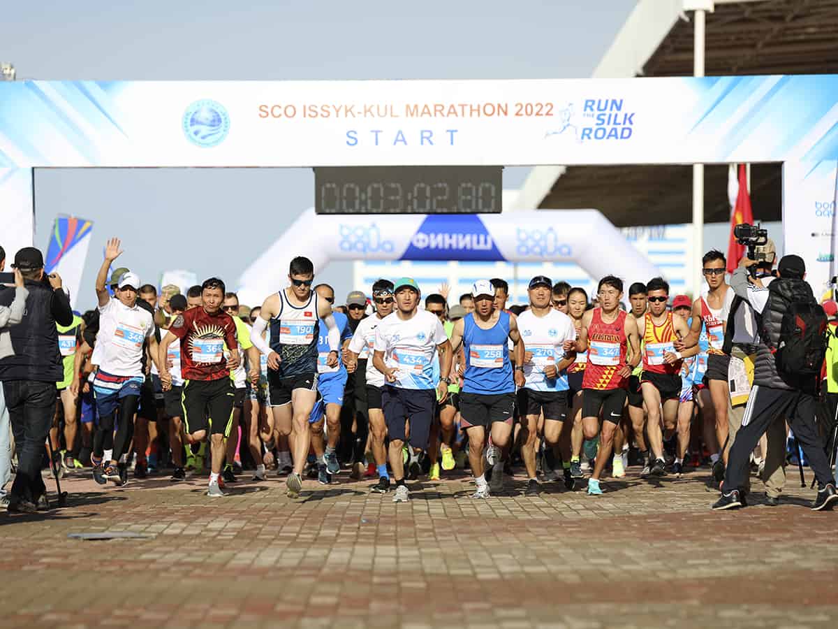 MegaCom выступил официальным партнером международного марафона Run the Silk Road