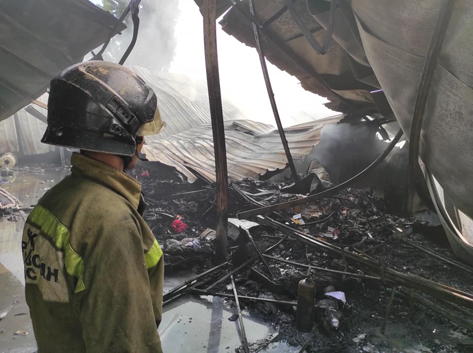 Из-за пожара на складе в «Колмо» сгорели лекарства от ПРООН