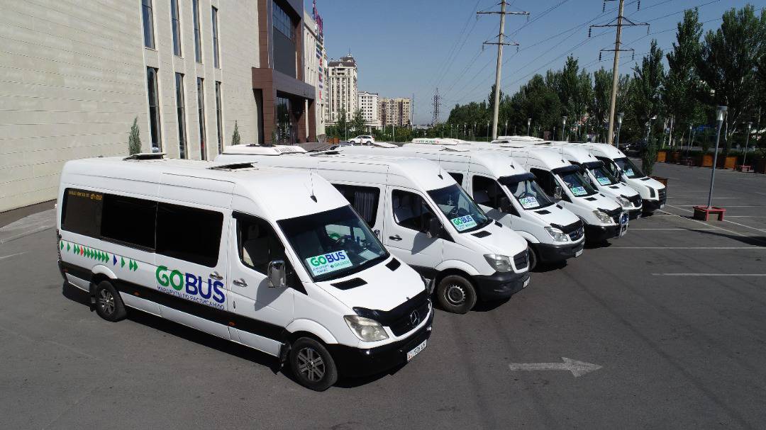 Из аэропорта «Манас» в Бишкек запущены круглосуточные экспрессы «Go Bus»