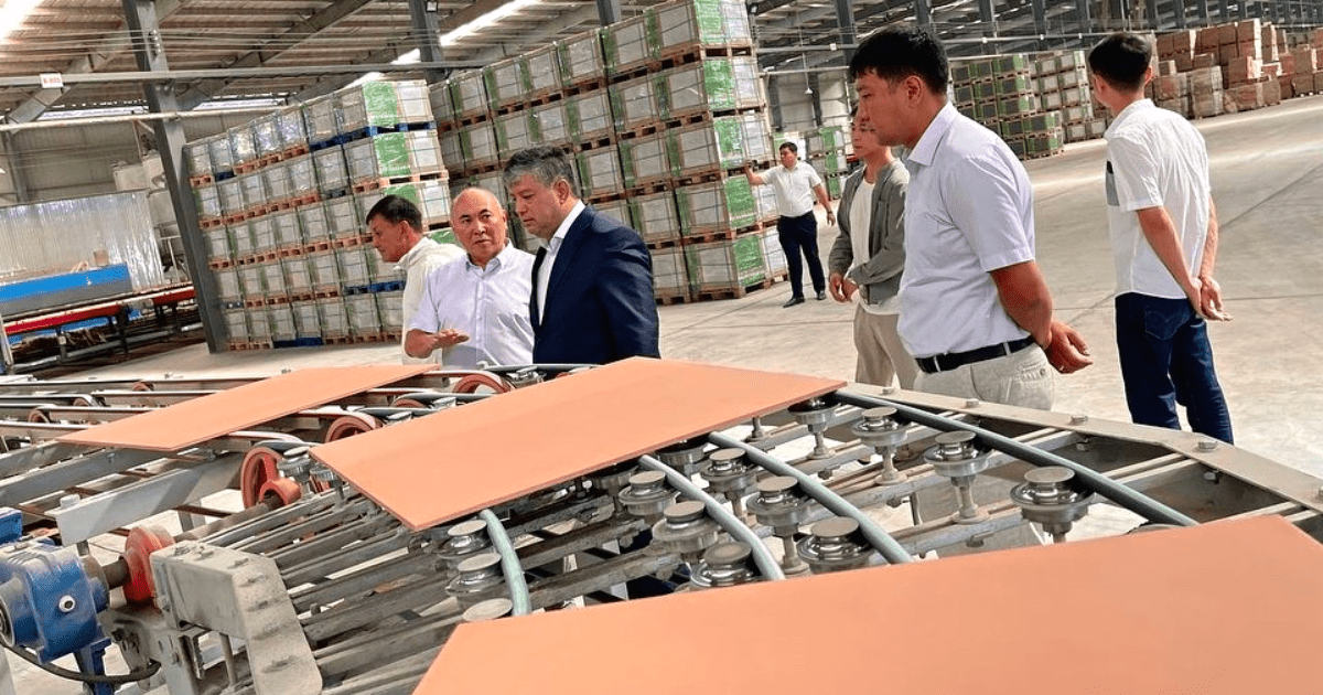 Завод «Тянь-Шань Керамик» запустил вторую линию производства и увеличил количество рабочих мест в 1.5 раза