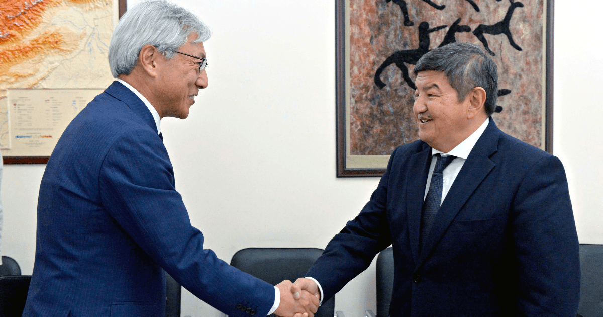 Посол Японии в Кыргызстане Маэда Сигеки завершил свою дипломатическую миссию