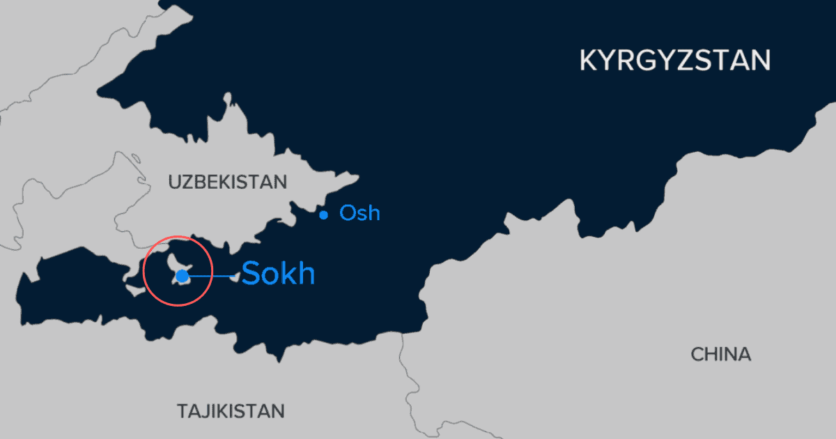 Кыргызстанцы могут эвакуироваться с приграничных районов через анклав Сох – полпред Баткена