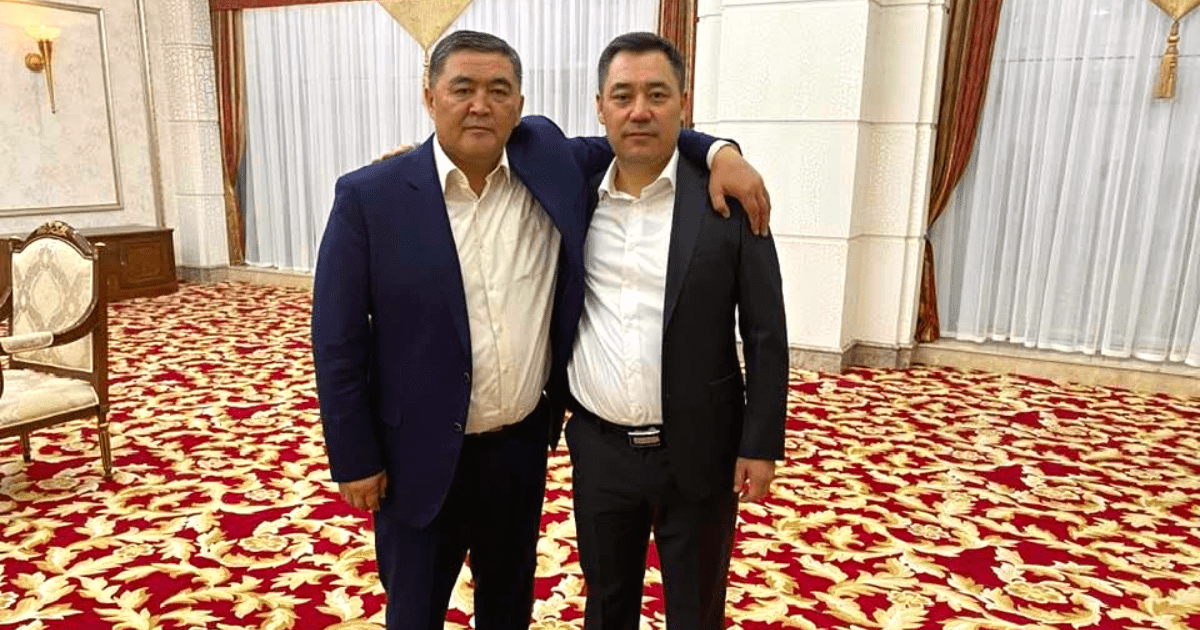 Садыр Жапаров присвоил Камчыбеку Ташиеву звание «Героя Кыргызстана»