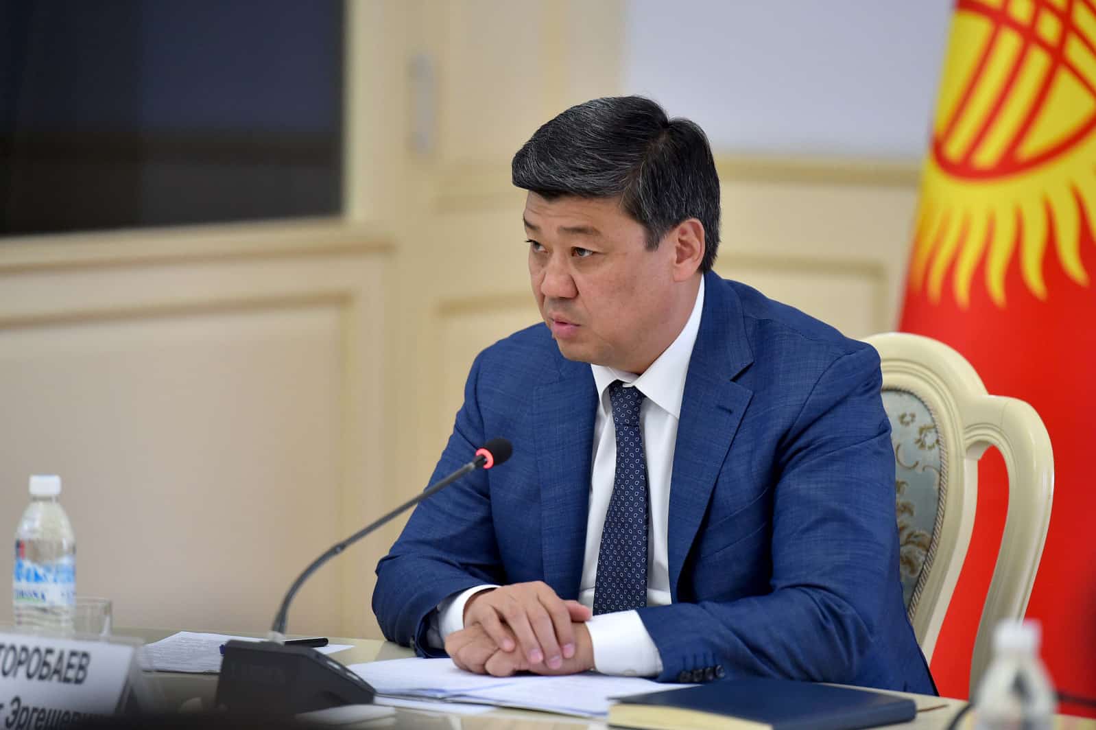Торобаев призвал доноров помочь в восстановлении бизнеса в Баткенской области