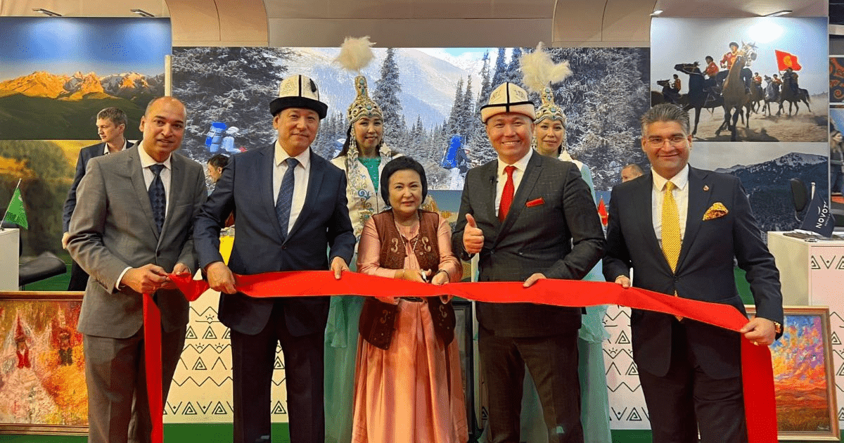 В Лондоне на туристической выставке открылся павильон, посвященный природе Кыргызстана