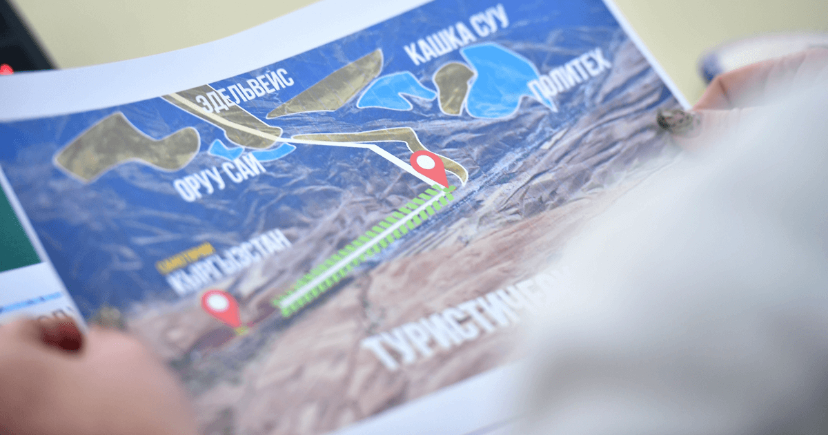 Фонд развития туризма в Кыргызстане показал правительству отраслевые проекты в Баткенской области