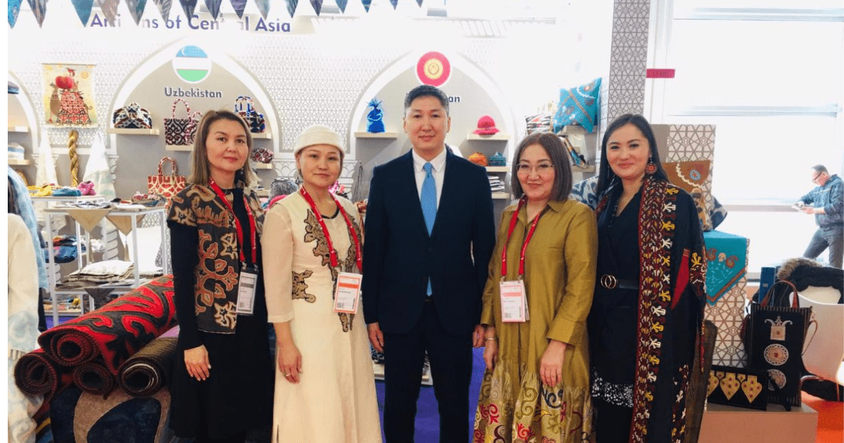 Ремесленники Кыргызстана приняли участие в международной выставке в Германии