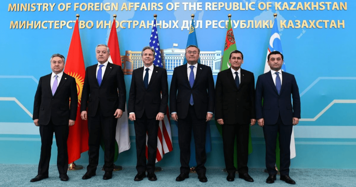 Главы внешнеполитических ведомств стран Центральной Азии и США обсудили предотвращение возможных вторичных санкций