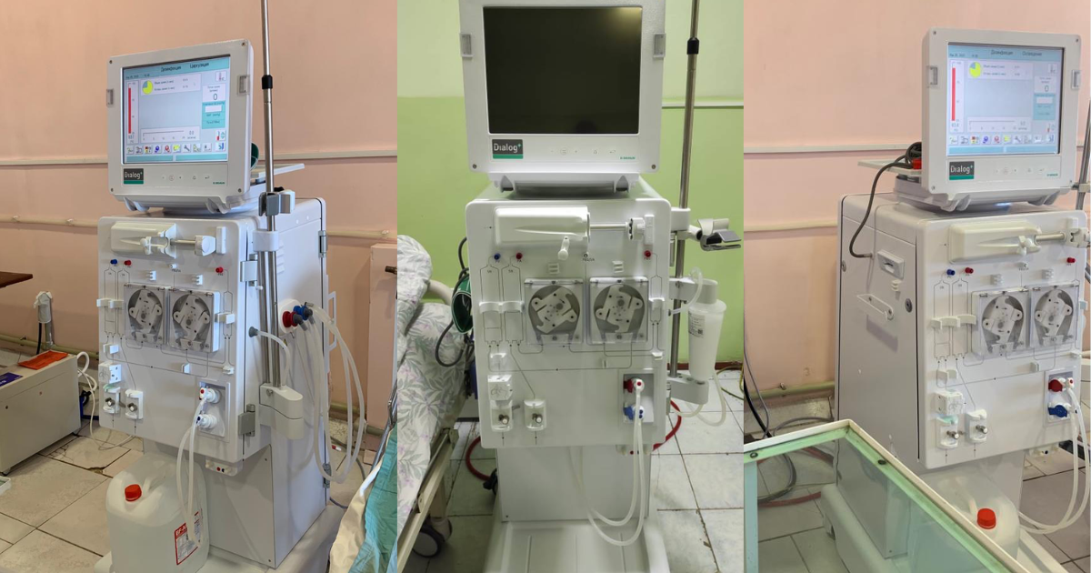 Организациям здравоохранения в КР купили 15 портативных аппаратов гемодиализа