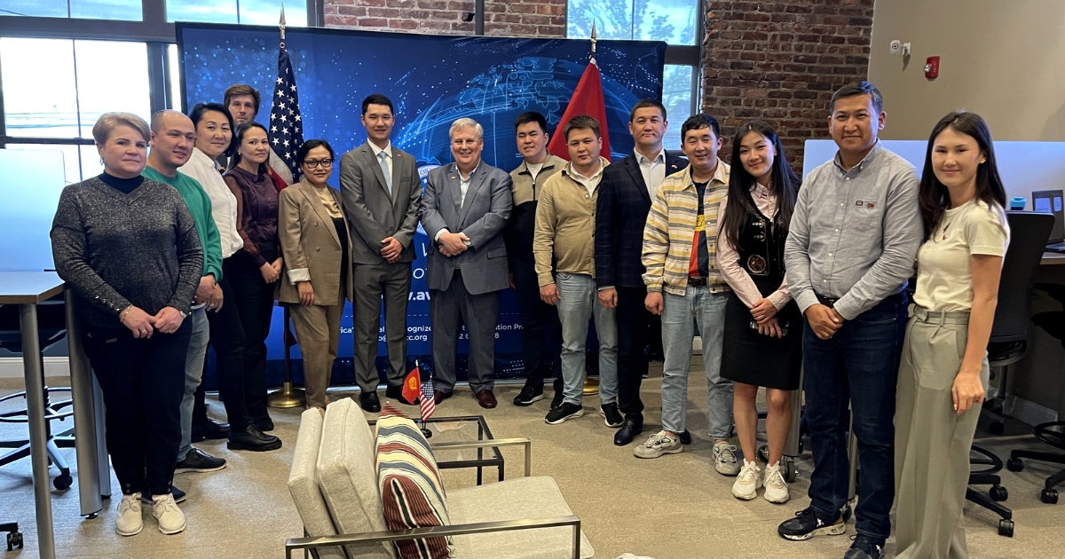 Делегация из Кыргызстана встретилась с Американской всемирной торговой палатой