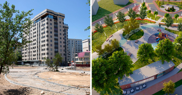 В Бишкеке начали строительство нового сквера - как он будет выглядеть? изображение публикации